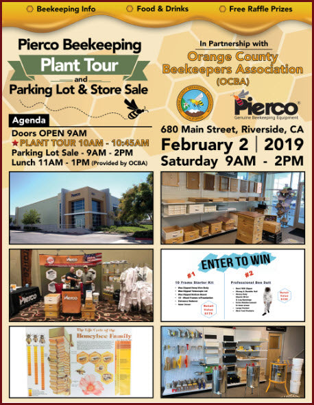 Pierco Beekeeping Plant Tour