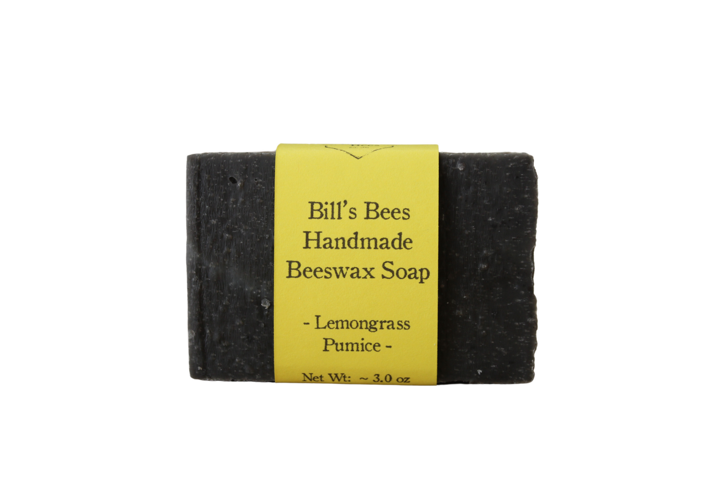 Lemon Pumice Handmade Beeswax Soap Bar