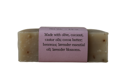 Lavender Handmade Beeswax Soap Bar