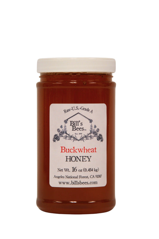 16 oz Buckwheat Honey