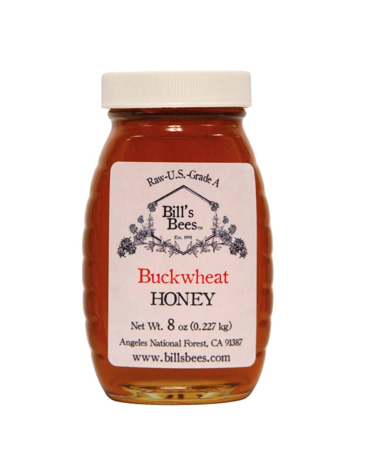 8 oz Buckwheat Honey