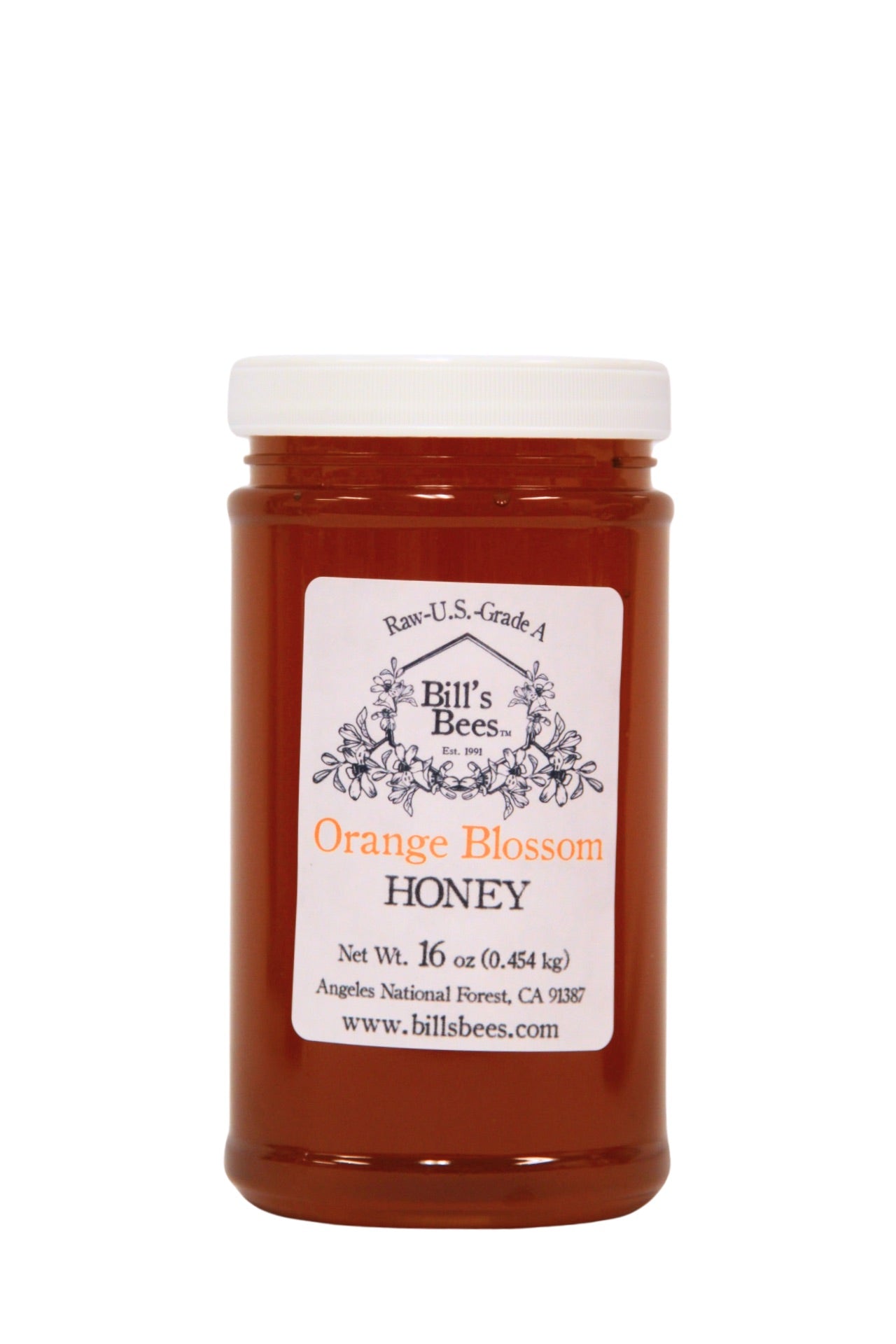 16 oz Orange Blossom Honey