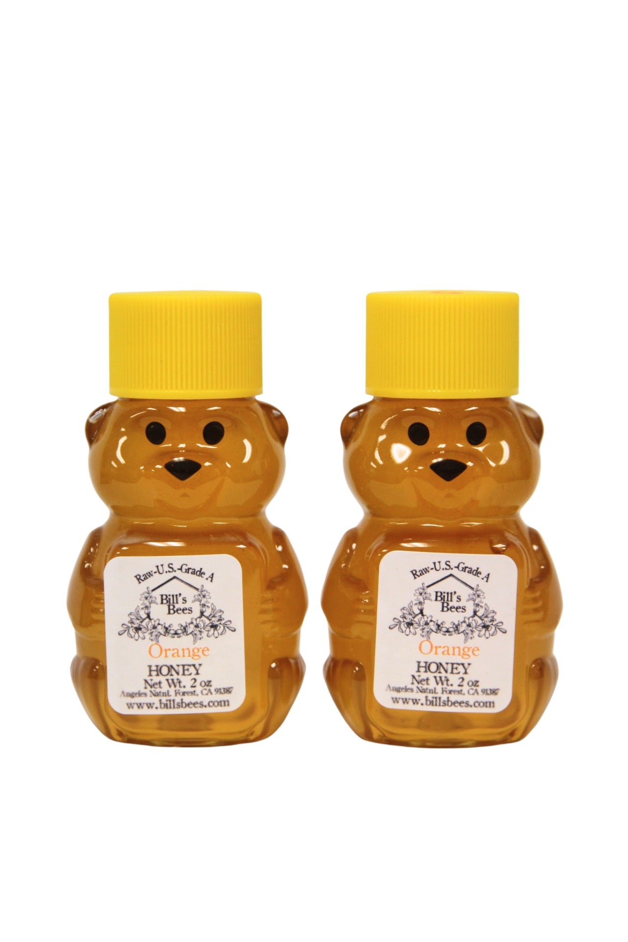 2 x 2 oz Orange Blossom Honey