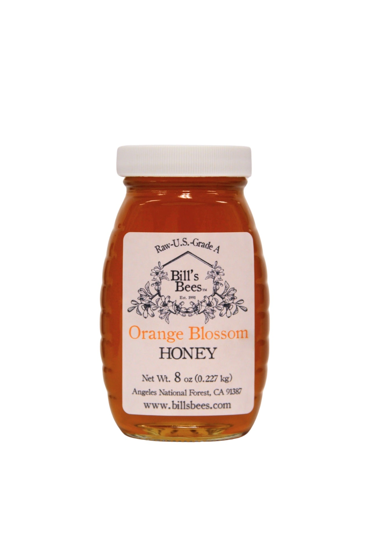 8 oz Orange Blossom Honey