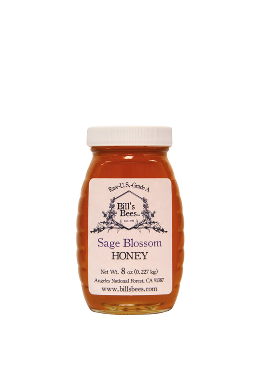 8 oz Sage Blossom Honey