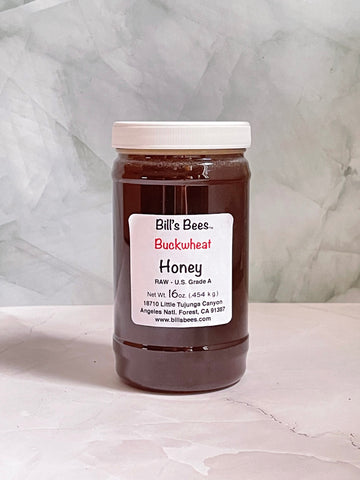 16 oz Buckwheat Honey