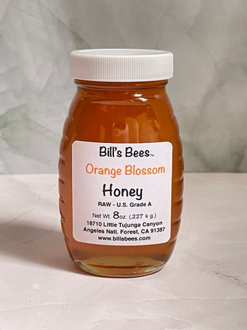 8 oz Orange Blossom Honey