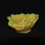 Bill's Bees 100% Pure Beeswax Floating Leaf Candle Multicolor