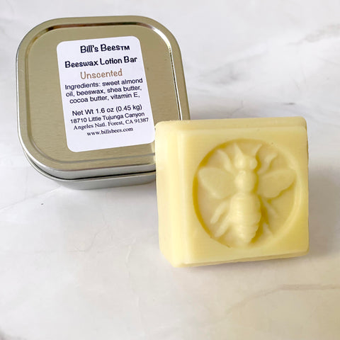 Unscented Beeswax Lotion Bar