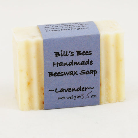 Lavender Handmade Beeswax Soap Bar