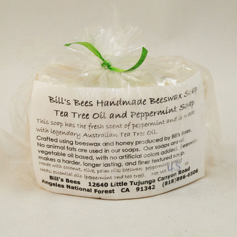 Tea Tree Oil and Peppermint Soap Filled Loofah