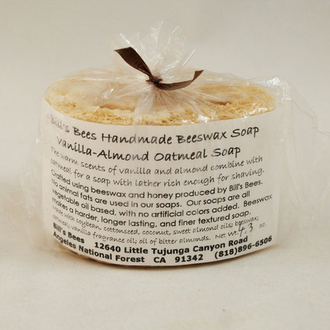 Vanilla Almond Oatmeal Soap Filled Loofah